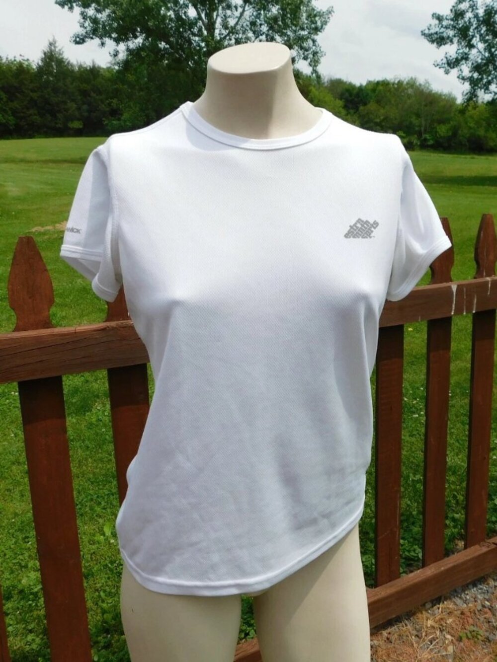 EMS EASTERN MOUNTAIN SPORTS TECHWICK Athletic Shirt Womens XSMALL